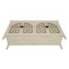 Hollowed Out Cabinet With 4 Doors, Suitable For Bedroom - Natural - Image 15