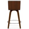 Roland - Swivel Counter Height Stool - Gray - Image 3