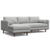 Morrison - Left Sectional Sofa - Mist Gray - Image 2