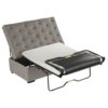 Convertible Ottoman Sleeper With Memory Mattress - Gray - Gray - Image 12