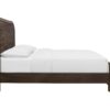 Verna - Queen Sleigh Bed - Brown - Image 3