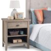 Artisan - Bedside Table - Distressed Gray - Image 9