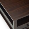 Warm Shaker - Square Coffee Table - Tobacco Brown - Image 4