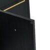 Contemporary 48" Wall Mounted Bathroom Vanity With Resin Sink And Soft Closing Doors And Line - Black Chestnut - Image 21