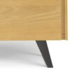 Lowry - Medium Storage Cabinet - Oak Veneer - Image 4