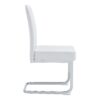 Coaster Home Furnishings White Dining Chairs With Built In Spring Packages & Ergonomic Design (Set of 4) Upholstery - White - Image 18