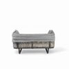 Outdoor Patio Daybed Rattan Daybed Outdoor Sunbed With Detachable Pillows For Patio, Backyard, Pool - Gray - Image 23