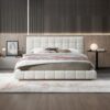 Hudson - King Bed - Ivory - Image 4