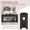 Hearth & Haven Clara - Console Table With Storage Drawers And Bottom Shelf - Espresso - Image 6