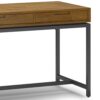 Banting - Mid Century Wide Desk - Medium Saddle Brown - Image 9