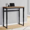 Computer Desk, Home Office, Standing, Adjustable, Laptop, Contemporary & Modern - Brown - Image 12