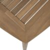Acacia Wood Dining Table 8 Person Outdoor Table, Farmhouse Furniture For Patio, Garden, Backyard - Light Brown - Image 10