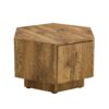 Hexagonal Coffee Table With Drawers - Wood - Image 14