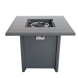Fire Pit For Outdoor Home Garden Backyard Fireplace - Gray