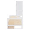 Twin Size Daybed With 2 Drawers, And All In One Cabinet And Shelf - White - Image 9