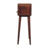 Mini Curved Console Table - Caramel - Image 8