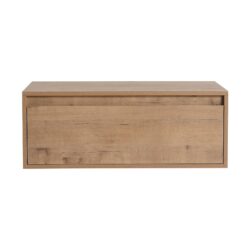 Contemporary 30" Bathroom Cabinet With Soft Close Drawer In Excluding Sink - Imitative Oak