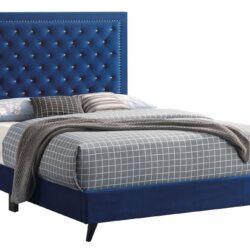 King Bed - Navy Blue