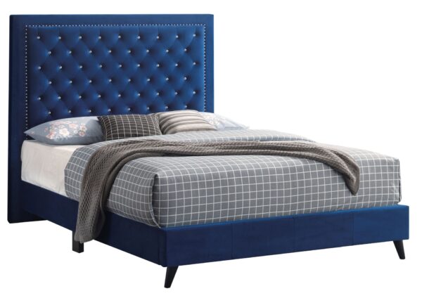 King Bed - Navy Blue