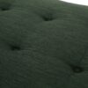 Chic Modern Chaise Lounge With Button Tufting And Bentwood Design - Blackish Green - Image 11
