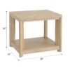 Clove - End Table - Tan - Image 5