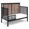Connelly - 4 In 1 Convertible Crib - Black / Vintage Walnut - Image 3