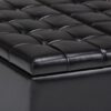 Harrison - Coffee Table Storage Ottoman - Midnight Black - Image 7