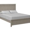 King Panel Bed - Light Gray - Image 4