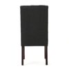 Contemporary Dining Chair (Set of 2) With Tufted Design - Charcoal - Image 9