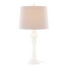 Winston - Farmhouse Poly Table Lamp (Set of 2) - Distressed Off White Poly / Light Gray - Image 3