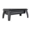 18" 3D Flame Electric Infrared Quartz Fireplace Stove With Remote Control - Antique Black - Image 3
