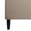 Aspen - King Vertical Tufted Headboard Platform Bed Set - Mink Beige - Image 6