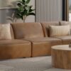 Rex - Center Sofa Module - Brown - Image 12