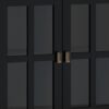 Artisan - Wide 4 Door Storage Cabinet - Black - Image 8