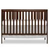 Crib 5 In 1 Convertible, Converts From Baby Crib To Toddler Bed, Fits Standard Full Size Crib Mattress - Espresso - Image 4