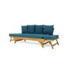 Outdoor Expandable Daybed With Cushions - Teak - Image 7