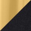 Lindsey - Queen Headboard Contemporary Glam - Gold / Black - Image 6