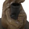 Hand Crafted Rabbit Umbrella Base With Playful Design - Light Brown - Image 12