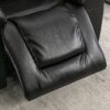 360° swivel And Rocking Home Theater Recliner Manual Recliner Chair With Wide Armrest For Living Room - Black - Image 21