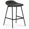 Dafney - Counter Height Stool (Set of 2) - Distressed Charcoal Gray - Image 4