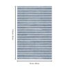 Macau - Non - Slip Accent Rug - Light Blue - Image 6