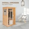 Infrared Sauna Room Single Room - Natural - Image 6