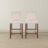 Dorian - Counter Chair (Set of 2) - Beige - Image 2