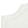 Catherine - Upholstered King Headboard - Antique White - Image 4
