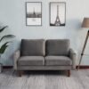 Plush Comfort Loveseat - Gray - Image 7