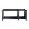 Contemporary Wall Mounted Bathroom Vanity With 3 Soft Close Doors - Lake Blue - Image 12