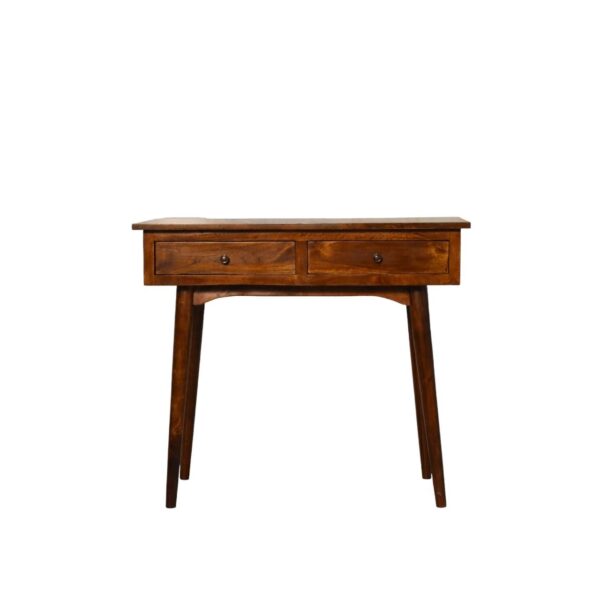 Hallway 2 Drawer Console Table - Chestnut