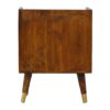 Manila - 1 Drawer Nightstand - Chestnut - Image 9