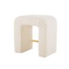Boucle Stool (Set of 2), Dining Chairs For Home Kitchen Island - Cream - Image 6