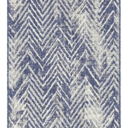 Sunshine - 2'7" X 7'3" Indoor, Outdoor, Area Rug Polypropylene - Blue